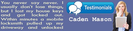 Locksmith Euless TX testmonials